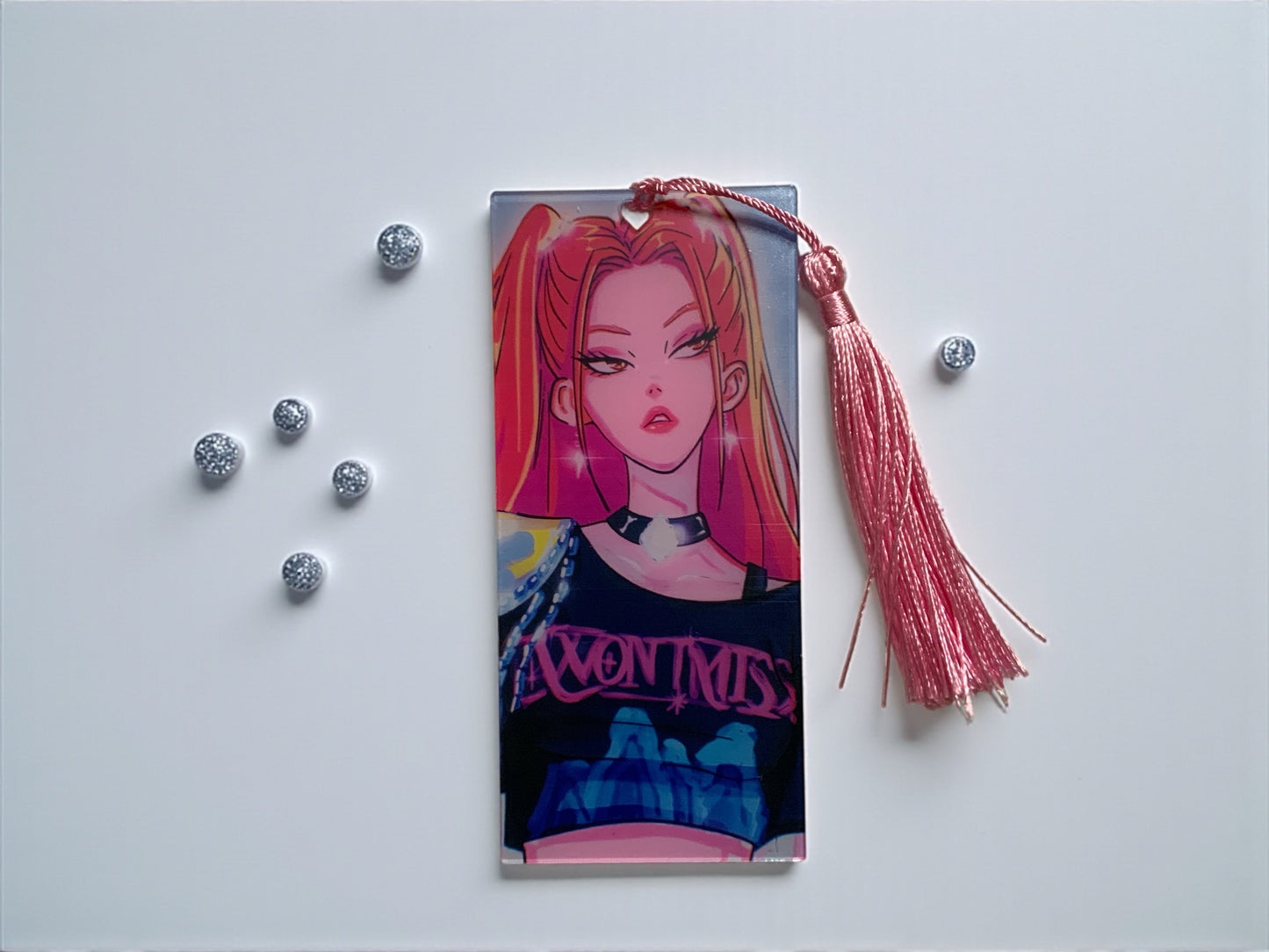 Bookmark | K-Pop Saja Boys & Demon Huntrix Demon Hunters Acrylic Bookmark | Anime-Inspired Pop Culture Bookmark | Cute Durable Gift for Readers & Collectors