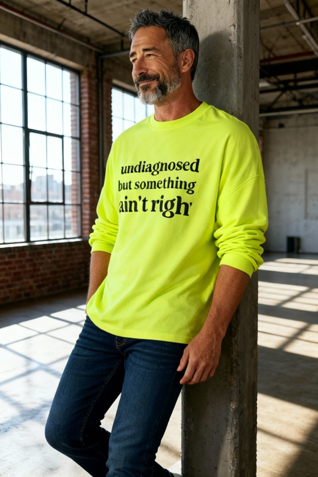 Undiagnosed But Something Ain’t Right Sweatshirt | Funny Mental Health Crewneck | Sarcastic Quote Sweatshirt | Relatable Humor Gift | Cozy Unisex Pullover