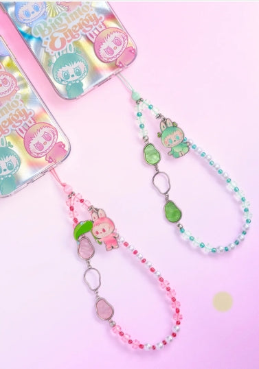 Big Time Energy Phone Charm | Cute Beaded Phone Strap | Colorful Aesthetic Wrist Lanyard | Trendy Charm Accessory for Phones & Bags
