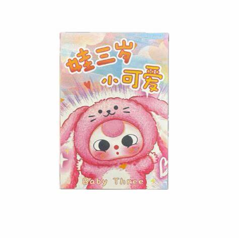 Authentic Baby Three Lily Rabbit Town Plush Blind Box – Cute Bunny Collectible Plush | Kawaii Mystery Box Gift for Plush & Toy Collectors