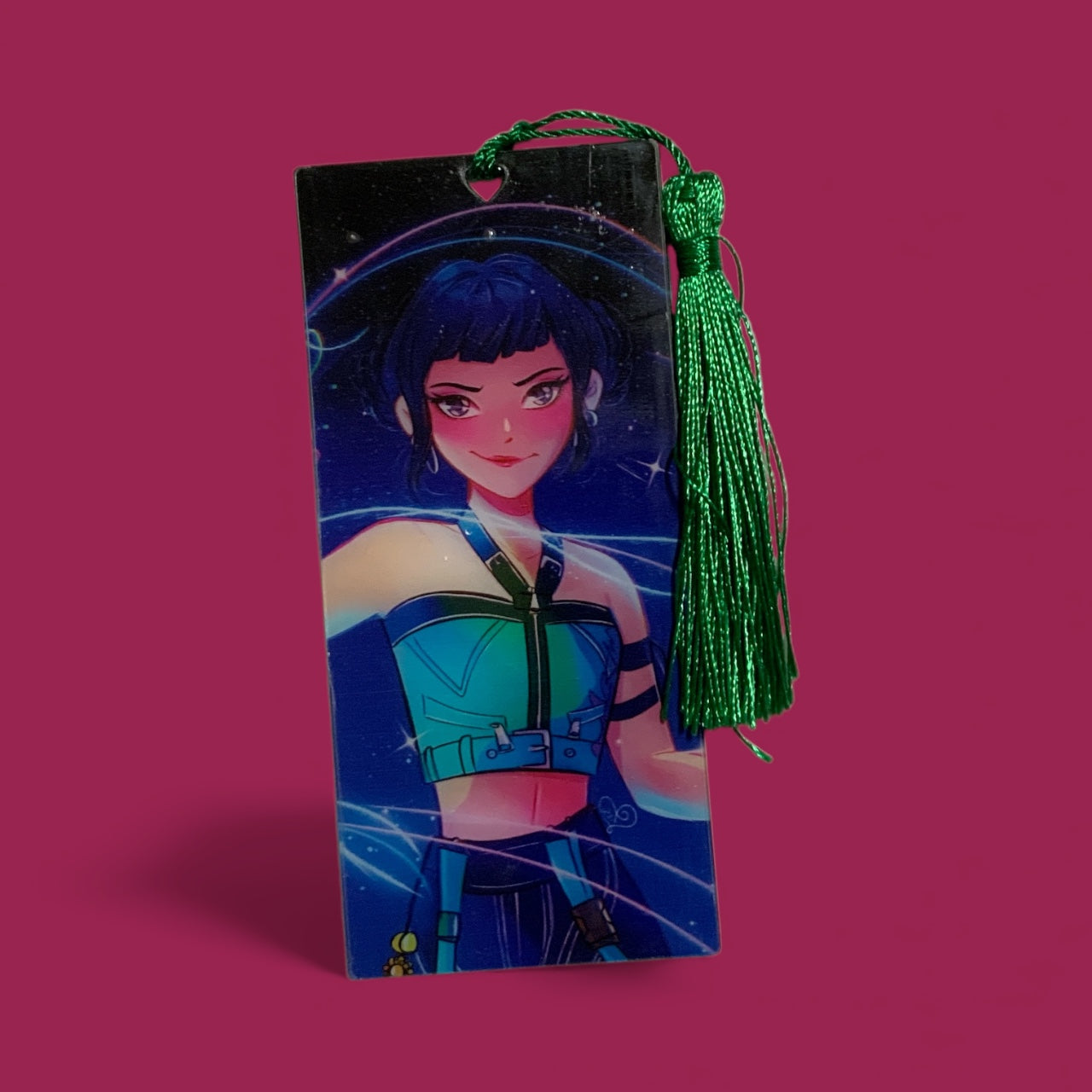 Bookmark |  K-Pop Saja Boys & Demon Huntrix Demon Hunters Acrylic Bookmark | Anime-Inspired Pop Culture Bookmark | Cute Durable Gift for Readers & Collector