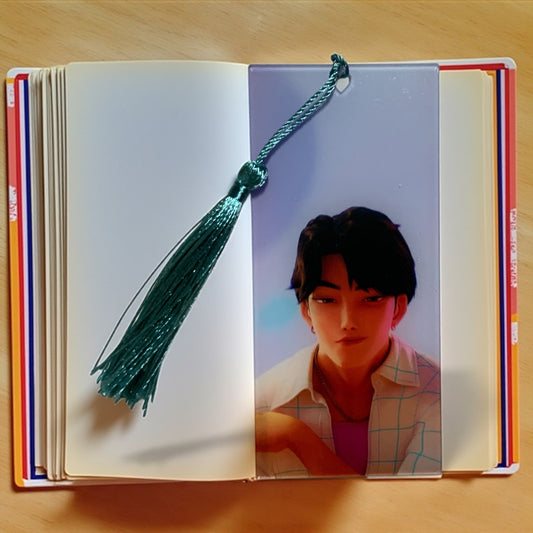 Bookmark | K-Pop Saja Boys & Demon Huntrix Demon Hunters Acrylic Bookmark | Anime-Inspired Pop Culture Bookmark | Cute Durable Gift for Readers & Collectors