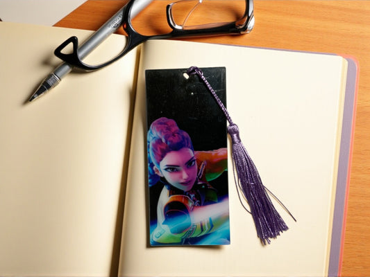 Bookmark | K-Pop Saja Boys & Demon Huntrix Demon Hunters Acrylic Bookmark | Anime-Inspired Pop Culture Bookmark | Cute Durable Gift for Readers & Collectors