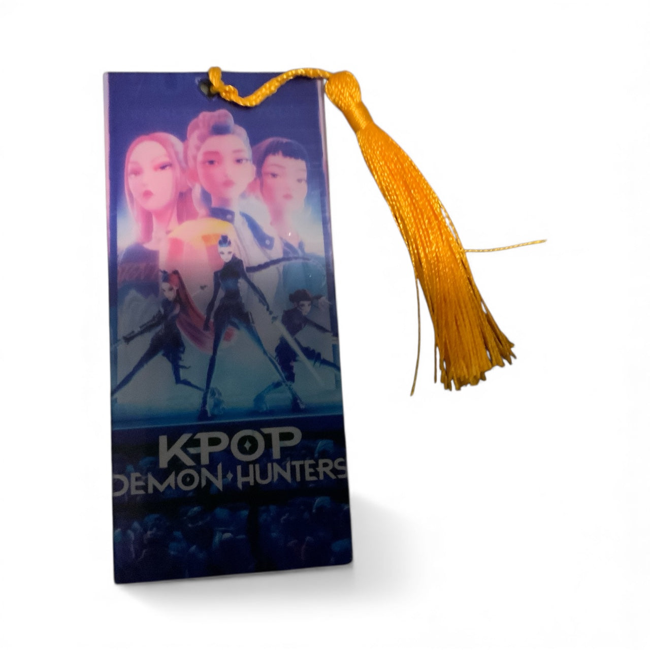 Bookmark | K-Pop Saja Boys & Demon Huntrix Demon Hunters Acrylic Bookmark | Anime-Inspired Pop Culture Bookmark | Cute Durable Gift for Readers & Collectors