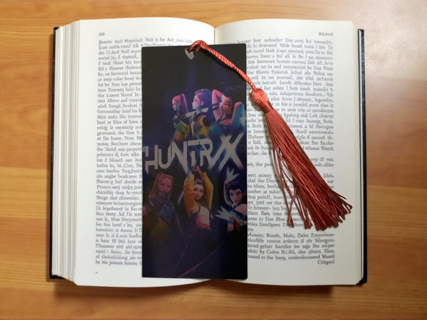 Bookmark | K-Pop Saja Boys & Demon Huntrix Demon Hunters Acrylic Bookmark | Anime-Inspired Pop Culture Bookmark | Cute Durable Gift for Readers & Collectors