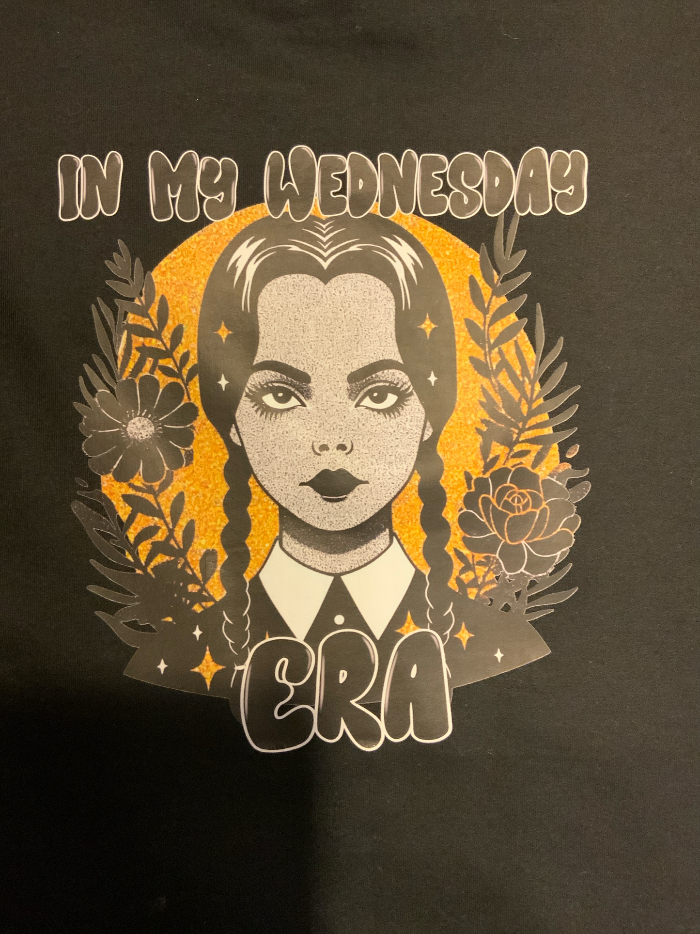 In My Wednesday Era Sweatshirt – Gothic Aesthetic Crewneck, Dark Academia Inspired Shirt – Spooky Cute Fall & Halloween Sweatshirt for Women