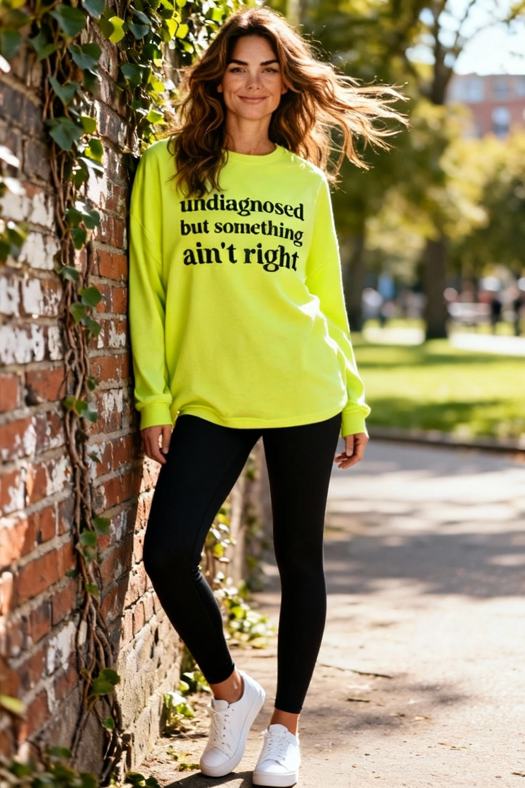 Undiagnosed But Something Ain’t Right Sweatshirt | Funny Mental Health Crewneck | Sarcastic Quote Sweatshirt | Relatable Humor Gift | Cozy Unisex Pullover