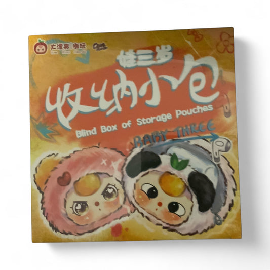 Baby Three Blind Box of Storage Pouches – Cute Collectible Mini Bags