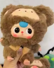 Baby Three Zodiac Series | Kawaii Collectible Plush Blind Box – 12 Zodiac Signs