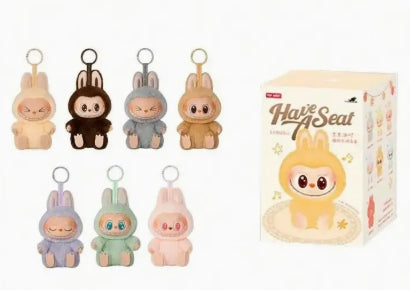 Pop Mart Labubu “Have A Seat” Vinyl Plush Blind Box – Mystery Designer Toy Collectible