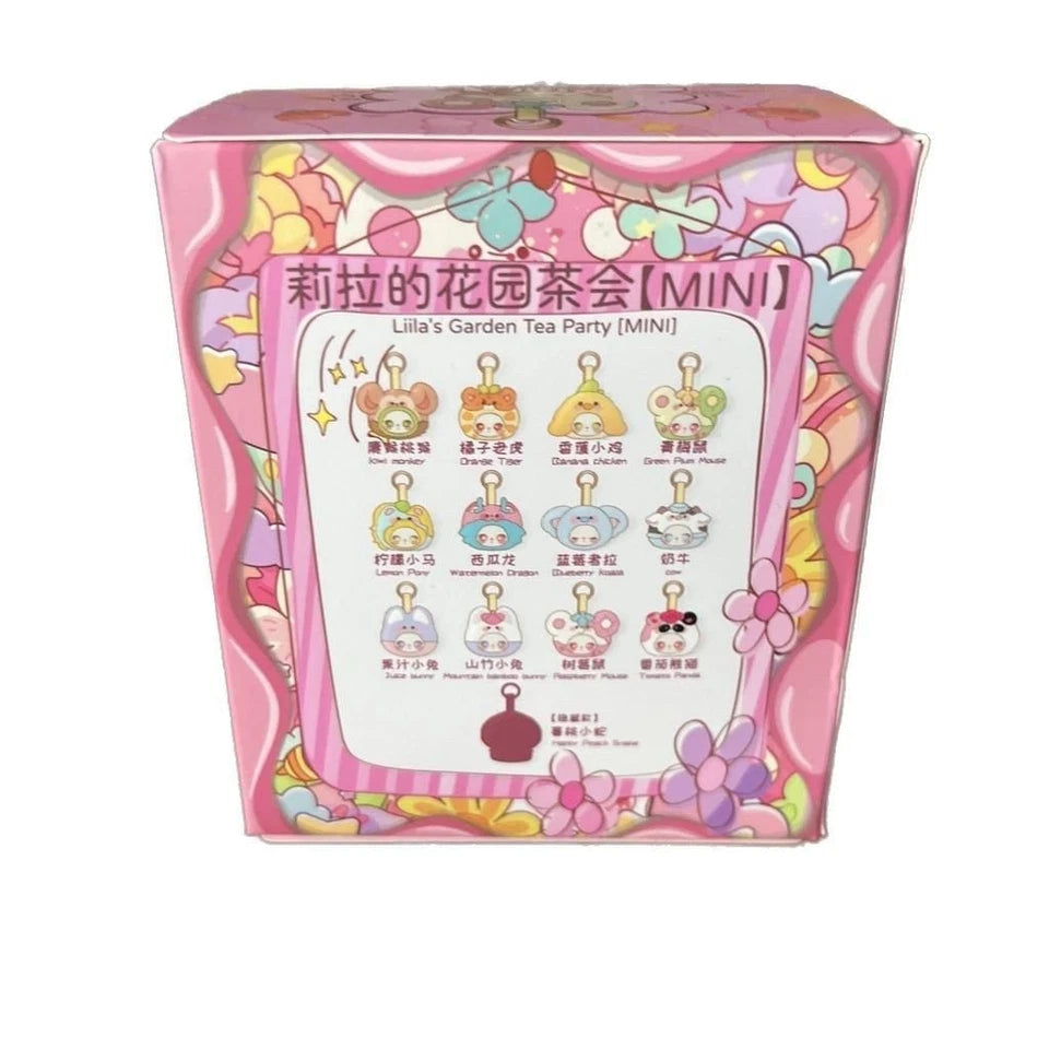 Authentic Liila’s Garden Tea Party Mini Plush Blind Box – Kawaii Garden Animal Collectible | Mystery Plush Gift for Collectors